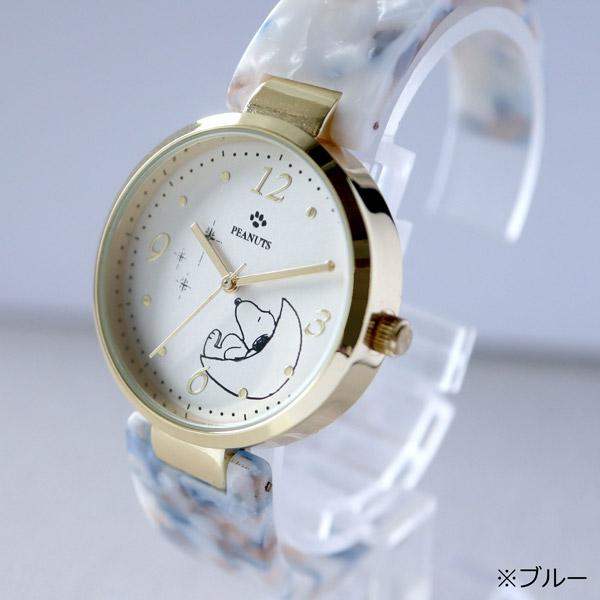 スヌーピー アクリルバングルウォッチ SNOOPY 腕時計 レディース スヌーピー腕時計 レディース腕時計 日本製 かわいい おしゃれ キャラクター｜okaimono-snoopy｜05