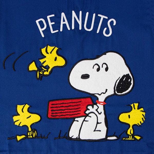 SNOOPY（スヌーピー） ラン型エプロン エプロン アップリケ スヌーピー