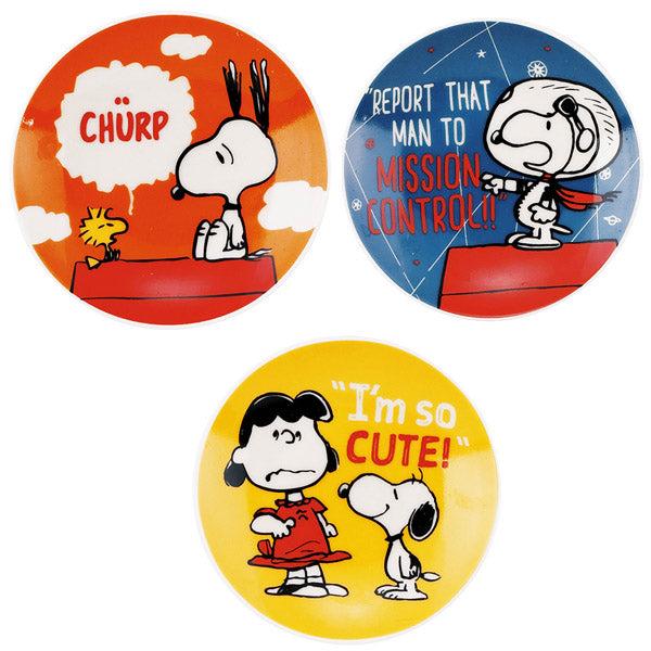 SNOOPY（スヌーピー） 豆皿 (コミックレトロ) 食器 磁器 日本製 食洗器