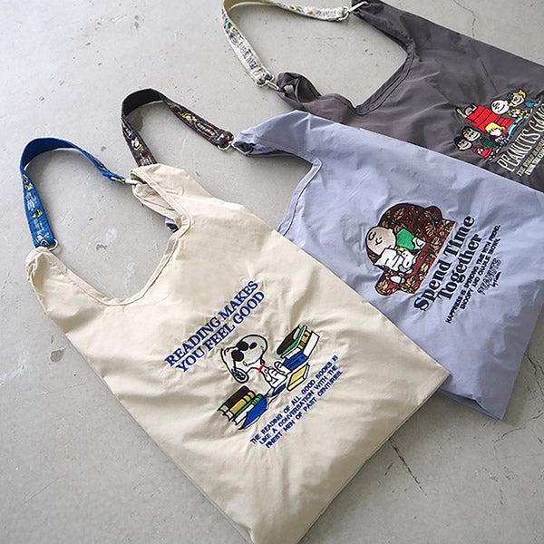 SNOOPY（スヌーピー） ストラップ付ショッパーバッグ バッグ JOE COOL