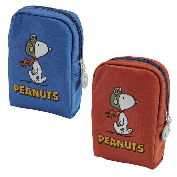 PEANUTS／コスメポーチ　(フライング・エース柄)