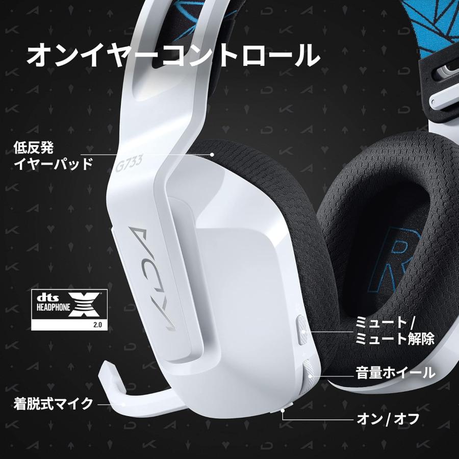 Logicool G ロジクール G G733 LoL K/DA LIGHTSPEED ワイヤレス ゲーミングヘッドセット Logicool G ロジクール G G733 LoL K/DA LIGHTSPEED ワイヤレス ゲーミングヘッドセット