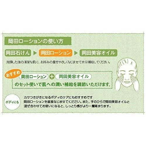 無添加化粧水 岡田ローション（200ml） 【敏感肌用】 : ももたろう印の