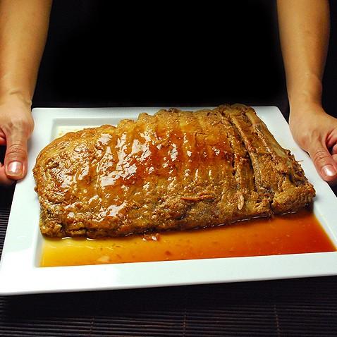 沖縄産豚ソーキ使用!【山将仕立】特大ソーキ骨の煮付600〜700g前後 ご飯のお供　おかず |  | 04