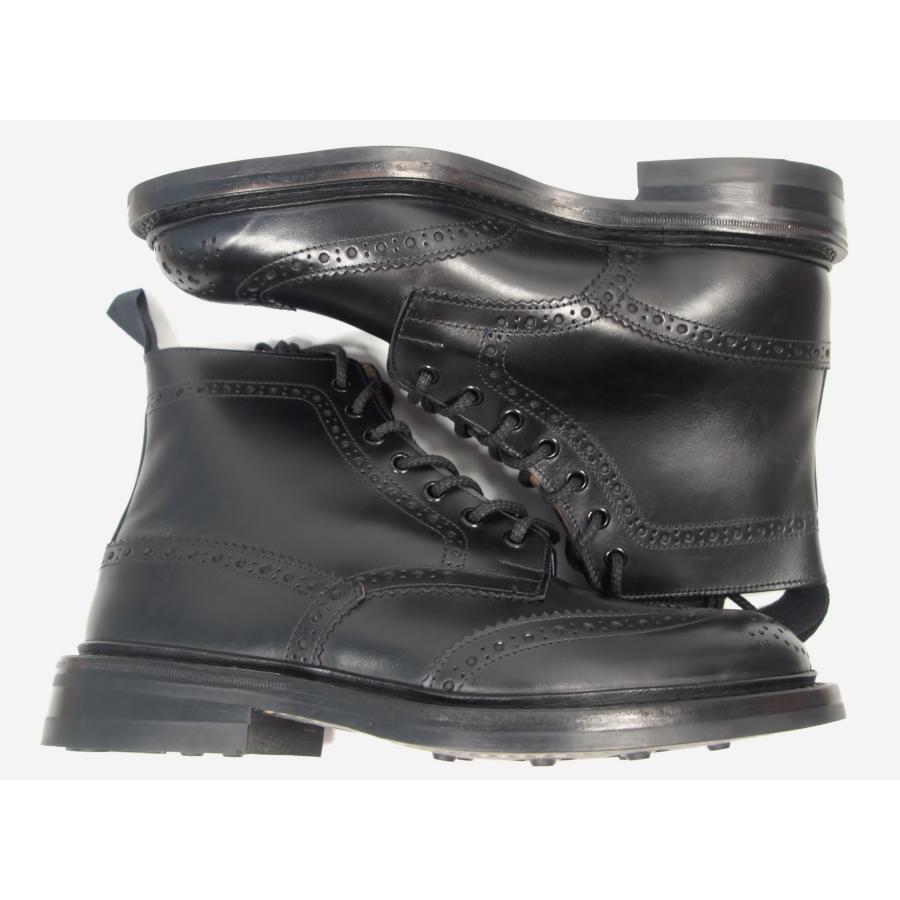 2083　新品未使用　トリッカーズ　カントリーブーツ　ブラック　サイズ　７　STOW　付属品完 | Tricker's | 04