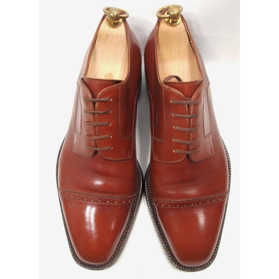 2101　美品　ステファノベーメル　キャップトゥ　ダービー　サイズ４１　シューツリー付属　木箱付属 | Stefano Bemer | 02