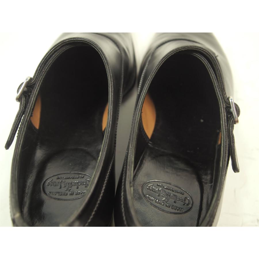 2124　美品　クロケット＆ジョーンズ　ハンドグレードライン　シングルモンク　サイズ８E　　ブラックカーフ | CROCKETT&JONES | 08
