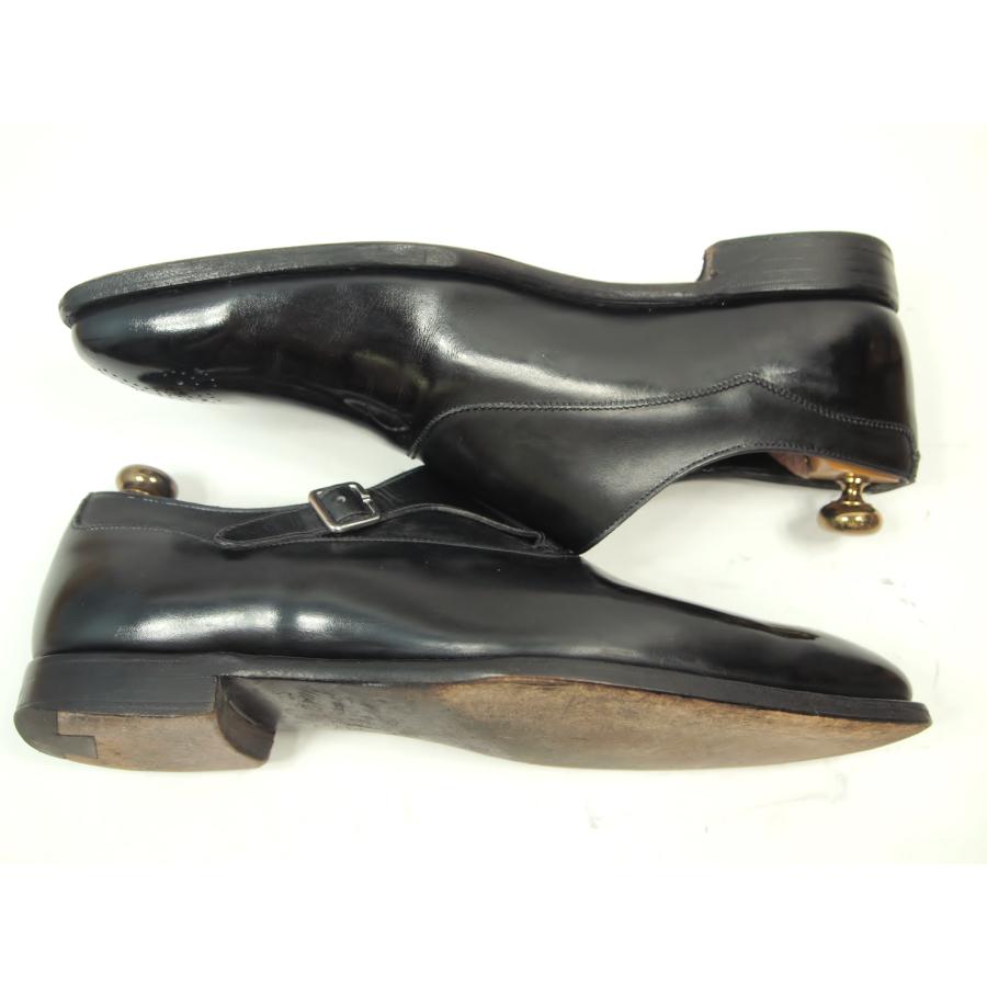 2124　美品　クロケット＆ジョーンズ　ハンドグレードライン　シングルモンク　サイズ８E　　ブラックカーフ | CROCKETT&JONES | 04