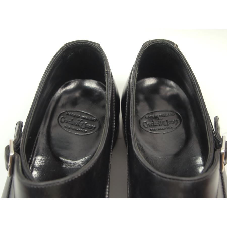2124　美品　クロケット＆ジョーンズ　ハンドグレードライン　シングルモンク　サイズ８E　　ブラックカーフ | CROCKETT&JONES | 07