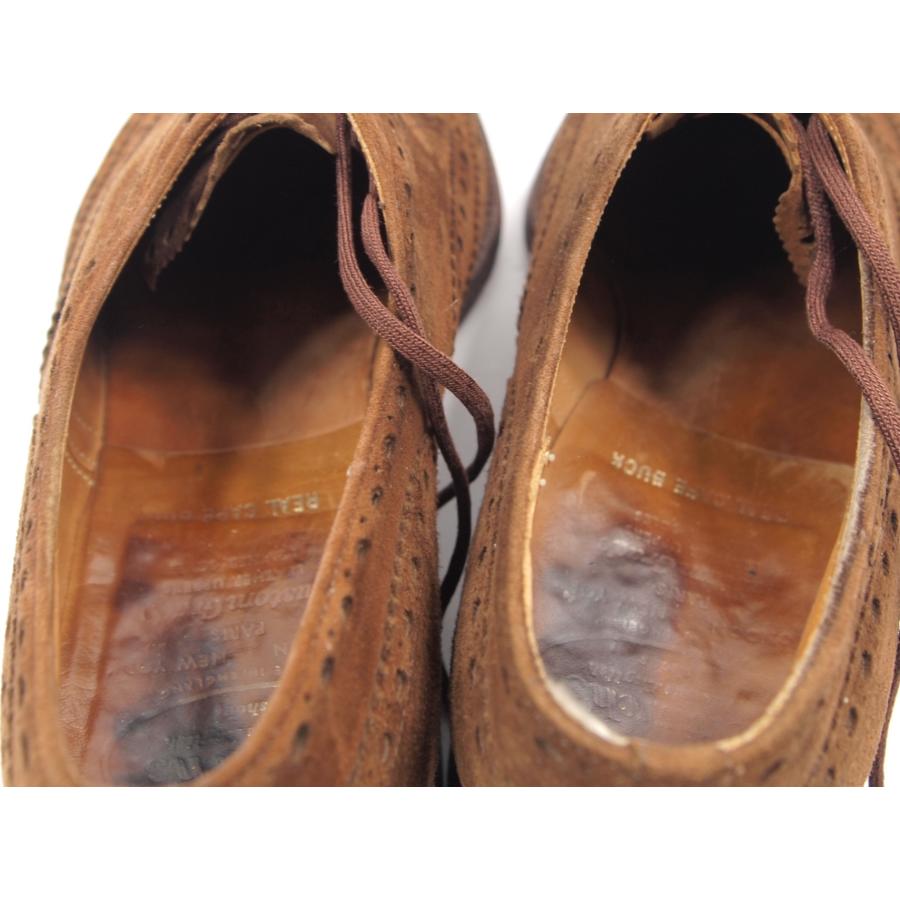 2226　貴重　レア　名品　オールド　チャーチ　７０F　ラスト73　モデル名　BUCK　バックスキン　ウイングチップ　オックスフォード　 | Church's | 10