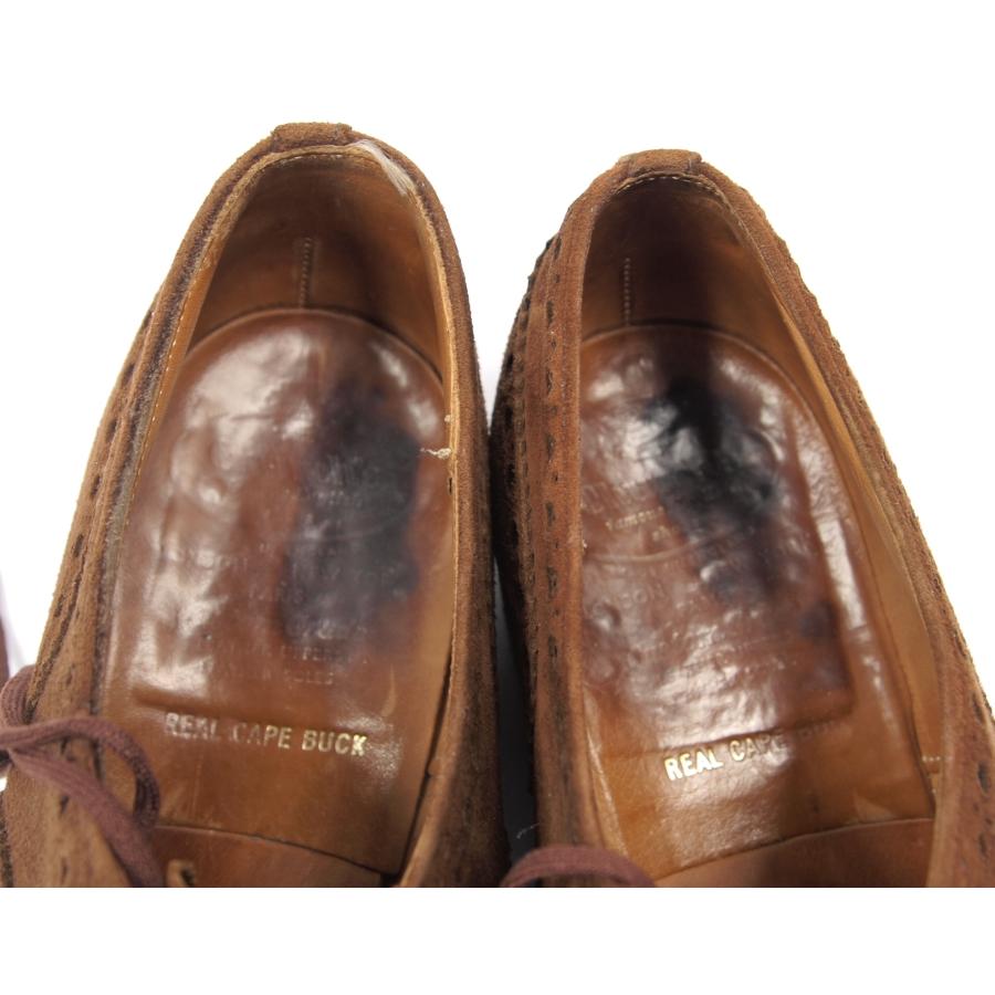 2226　貴重　レア　名品　オールド　チャーチ　７０F　ラスト73　モデル名　BUCK　バックスキン　ウイングチップ　オックスフォード　 | Church's | 08