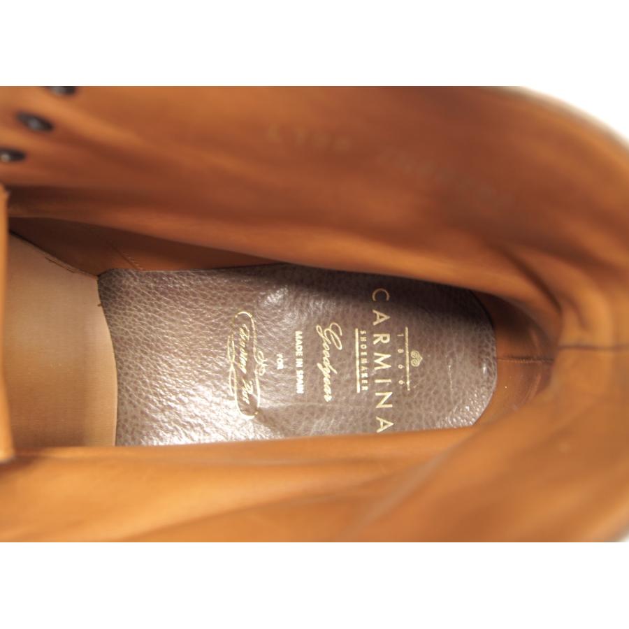 2248　美品　貴重　ラマレザー　カルミーナ　カルミナ　CARMINA 　編み上げブーツ　サイズ71/2　ラスト　FOREST　 | CARMINA | 08