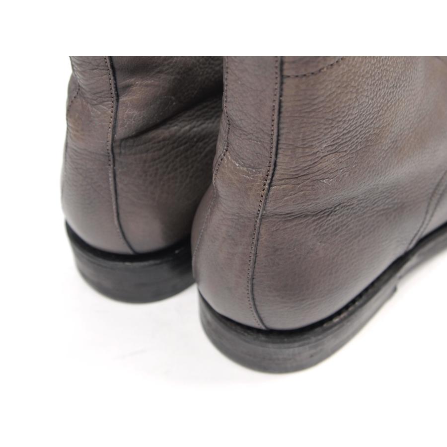 2248　美品　貴重　ラマレザー　カルミーナ　カルミナ　CARMINA 　編み上げブーツ　サイズ71/2　ラスト　FOREST　 | CARMINA | 04