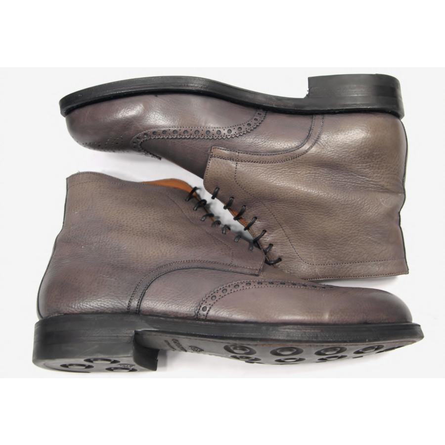 2248　美品　貴重　ラマレザー　カルミーナ　カルミナ　CARMINA 　編み上げブーツ　サイズ71/2　ラスト　FOREST　 | CARMINA | 06