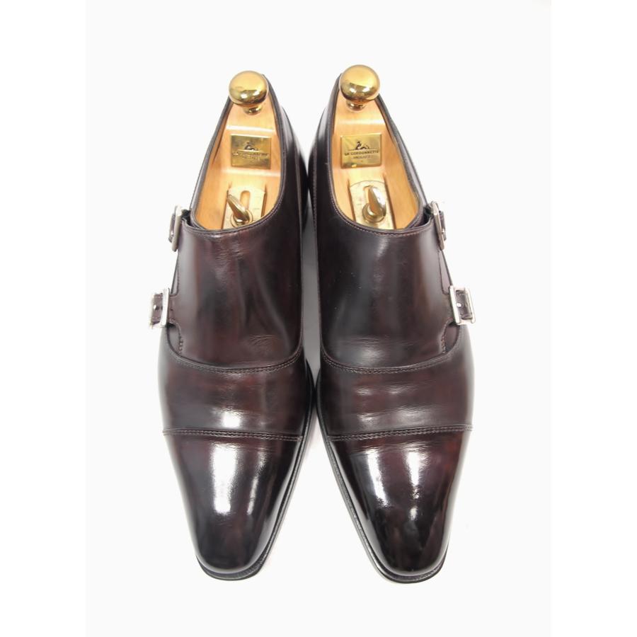 2280　美品　フランチェスコべニーニョ FRANCESCO BENIGNO　サイズ５１/２　２４．５〜２５cm　ダブルモンクストラップ　ストレートチップ | FRANCESCO BENIGNO | 02