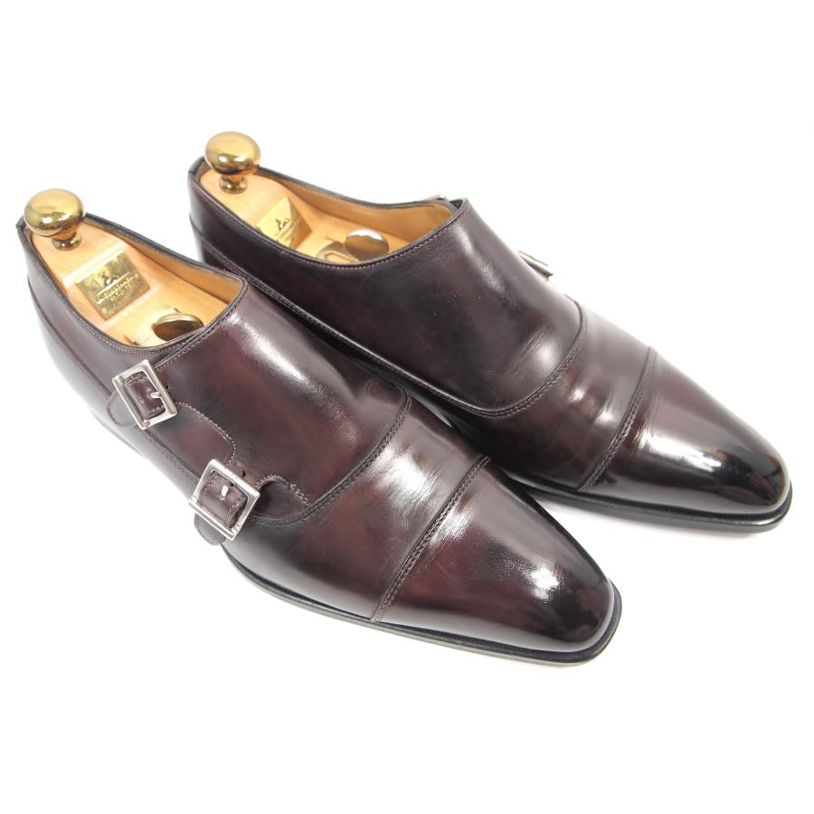 2280　美品　フランチェスコべニーニョ FRANCESCO BENIGNO　サイズ５１/２　２４．５〜２５cm　ダブルモンクストラップ　ストレートチップ | FRANCESCO BENIGNO | 03