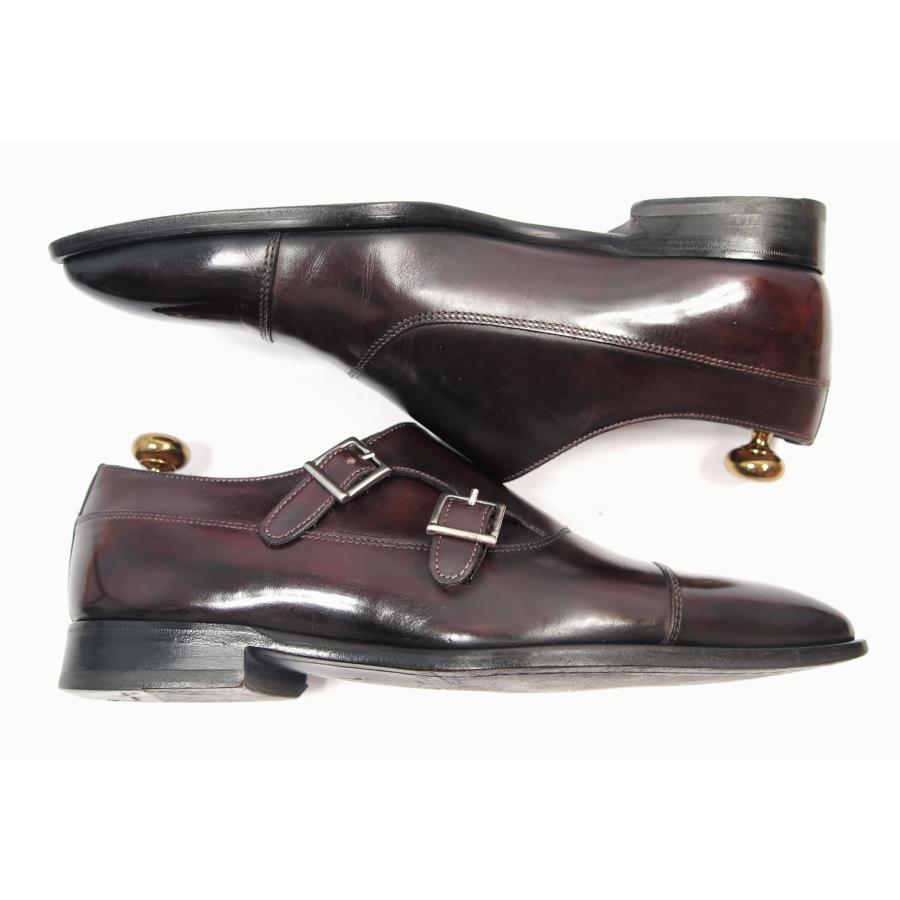 2280　美品　フランチェスコべニーニョ FRANCESCO BENIGNO　サイズ５１/２　２４．５〜２５cm　ダブルモンクストラップ　ストレートチップ | FRANCESCO BENIGNO | 05