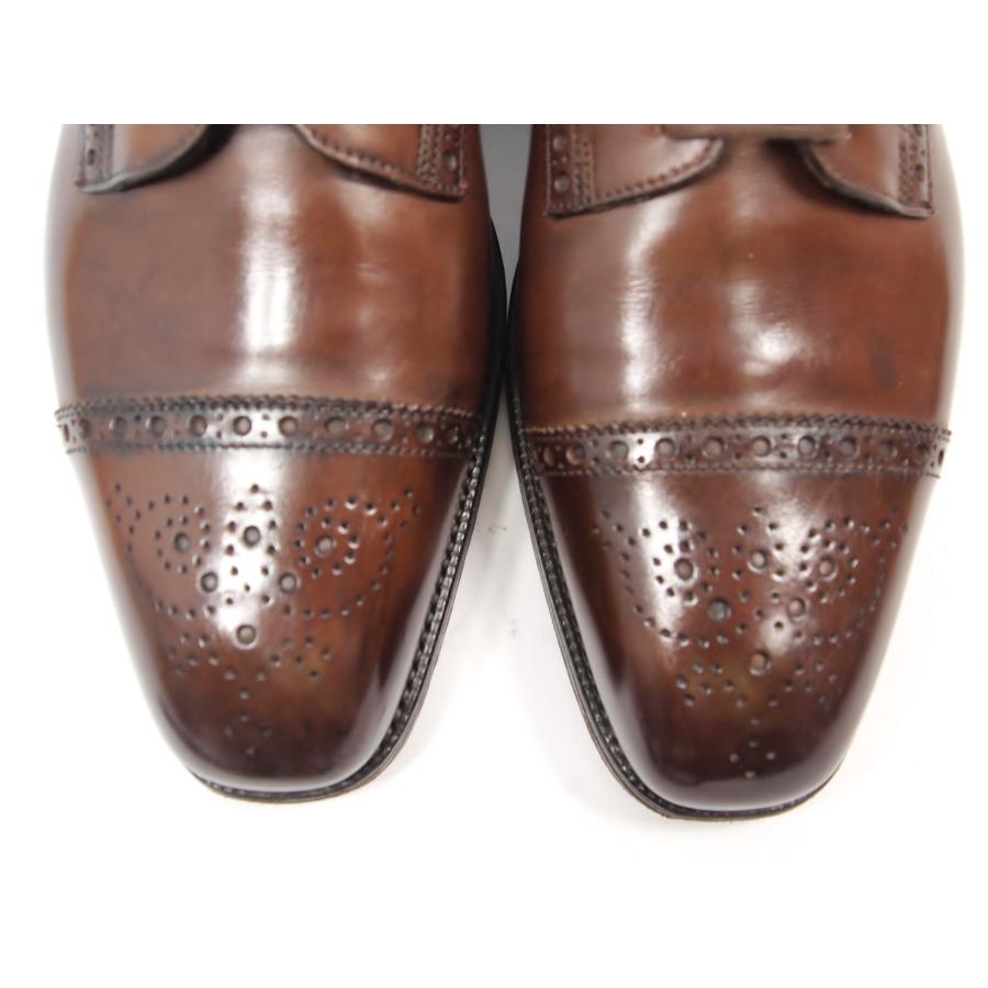 2286　美品　エドワードグリーン　UK7　US７１/２D　ラスト888　セミブローグ　　ダービー | EDWARD GREEN | 11