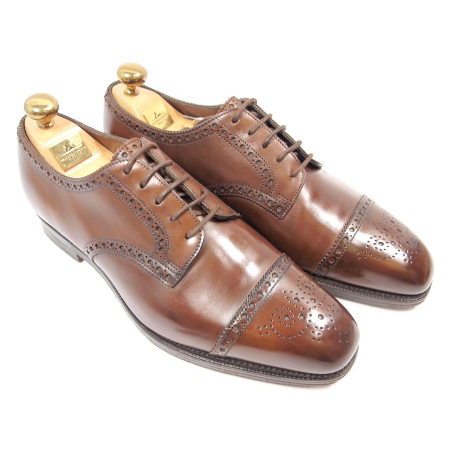 2286　美品　エドワードグリーン　UK7　US７１/２D　ラスト888　セミブローグ　　ダービー | EDWARD GREEN | 03