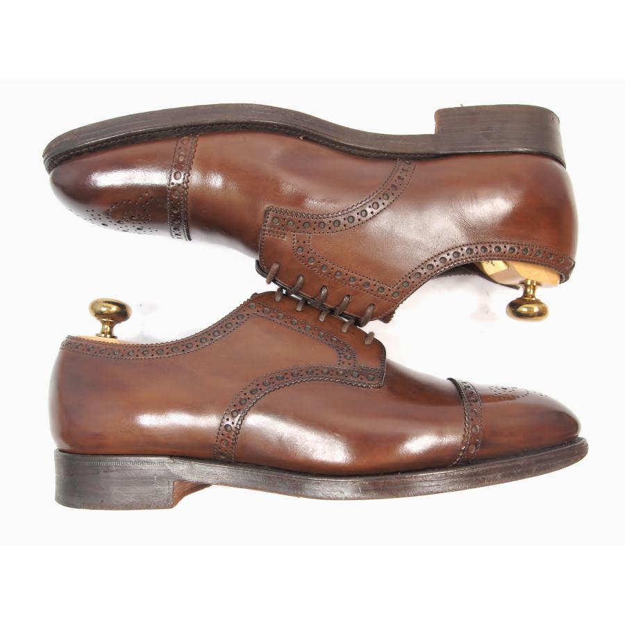 2286　美品　エドワードグリーン　UK7　US７１/２D　ラスト888　セミブローグ　　ダービー | EDWARD GREEN | 05