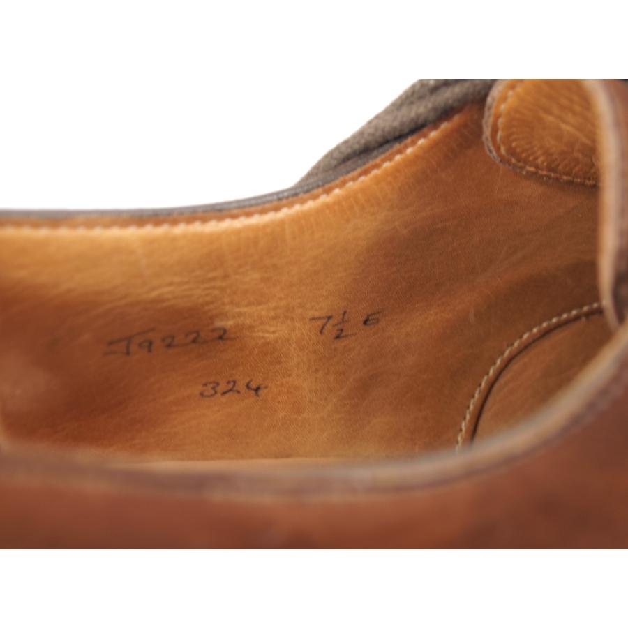 2296　美品貴重　ビンテージ　クロケット＆ジョーンズ　ハンドグレードライン　ストレートチップ　ダービー　サイズ71/2E　ラスト324 | CROCKETT&JONES | 09