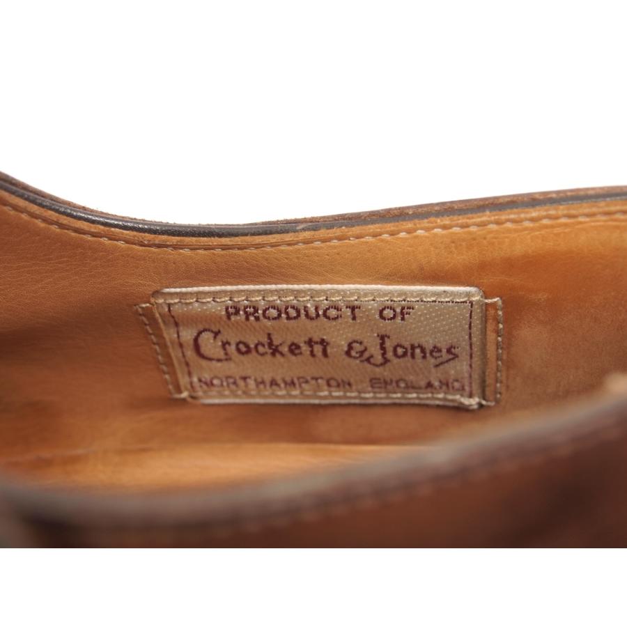 2296　美品貴重　ビンテージ　クロケット＆ジョーンズ　ハンドグレードライン　ストレートチップ　ダービー　サイズ71/2E　ラスト324 | CROCKETT&JONES | 11