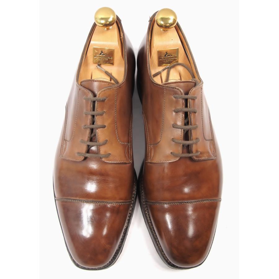 2296　美品貴重　ビンテージ　クロケット＆ジョーンズ　ハンドグレードライン　ストレートチップ　ダービー　サイズ71/2E　ラスト324 | CROCKETT&JONES | 02