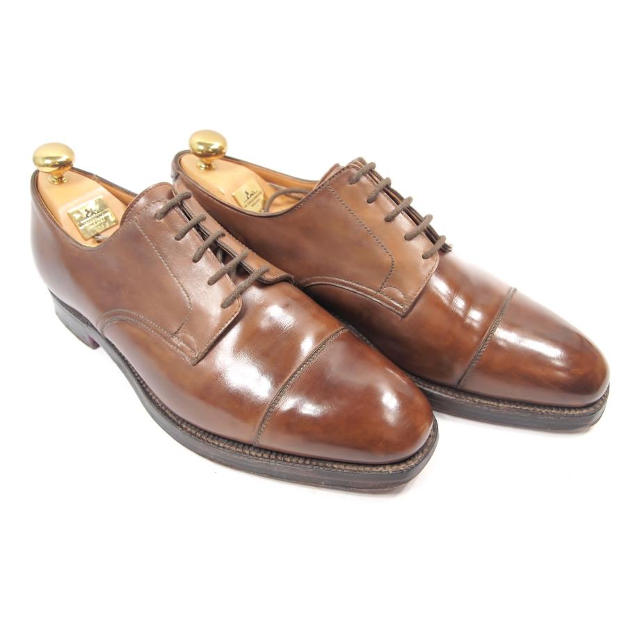 2296　美品貴重　ビンテージ　クロケット＆ジョーンズ　ハンドグレードライン　ストレートチップ　ダービー　サイズ71/2E　ラスト324 | CROCKETT&JONES | 03