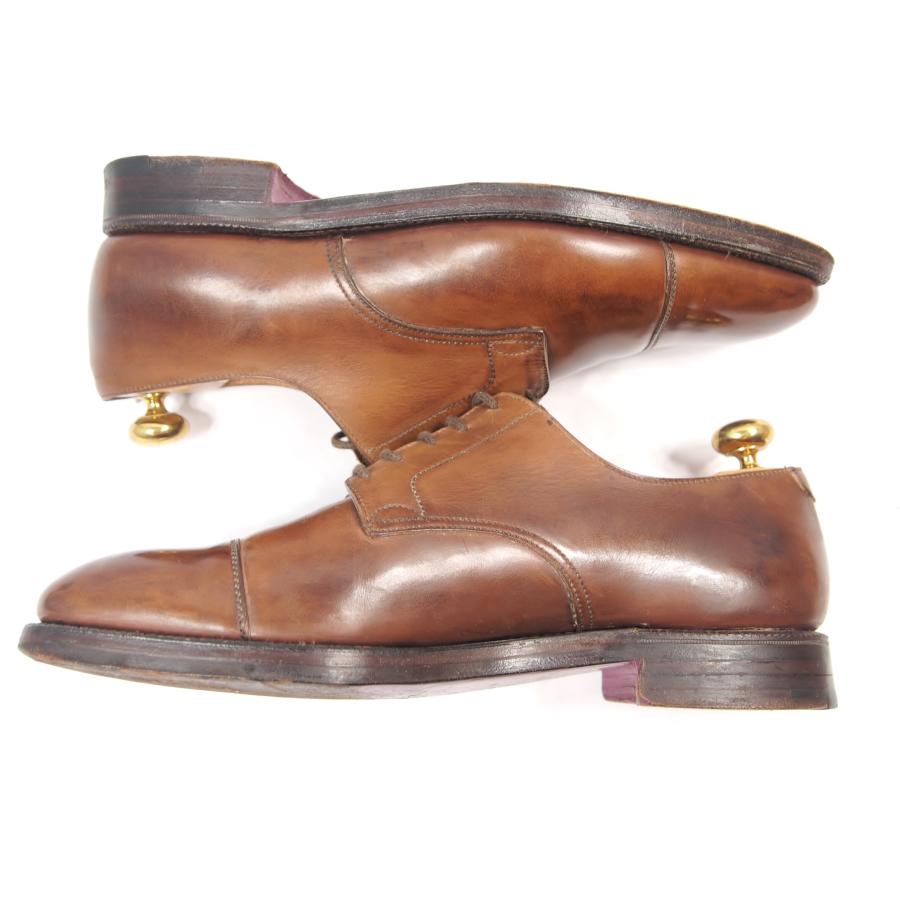 2296　美品貴重　ビンテージ　クロケット＆ジョーンズ　ハンドグレードライン　ストレートチップ　ダービー　サイズ71/2E　ラスト324 | CROCKETT&JONES | 05