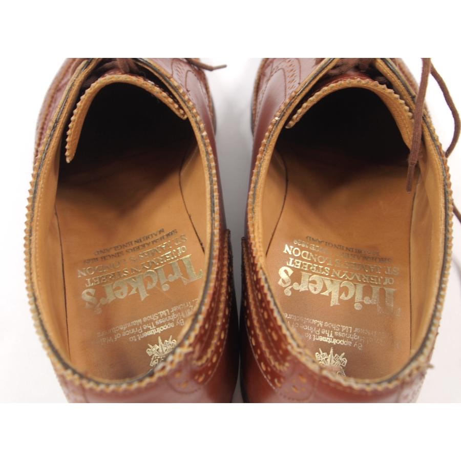 2304　美品　トリッカーズ　ドレスライン　ウイングチップ　オックスフォード　サイズ71/2　フィティング5　M6824 | Tricker's | 06