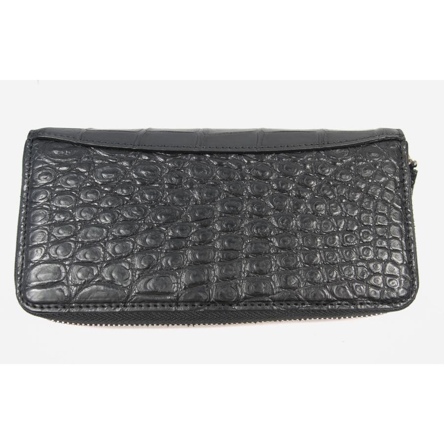 2364　新品未使用　カイマンクロコ　財布　ラウンドファスナー 長財布 ウォレット　クロコダイル　メイカー不明 |  | 01