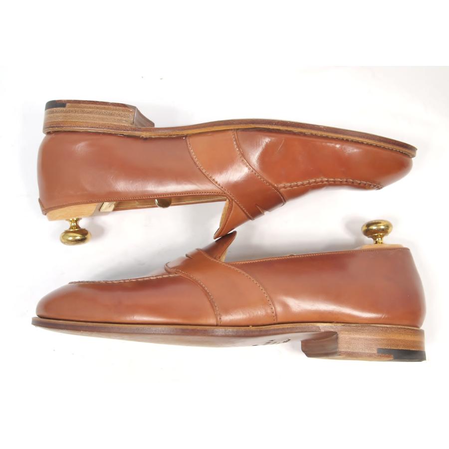 2365 使用感少　美品　CARMINA　カルミナ　カルミーナ　ウイスキー　コードバン　ホーウイン社製　　コインローファー　サイズ8　付属品完 | CARMINA | 10