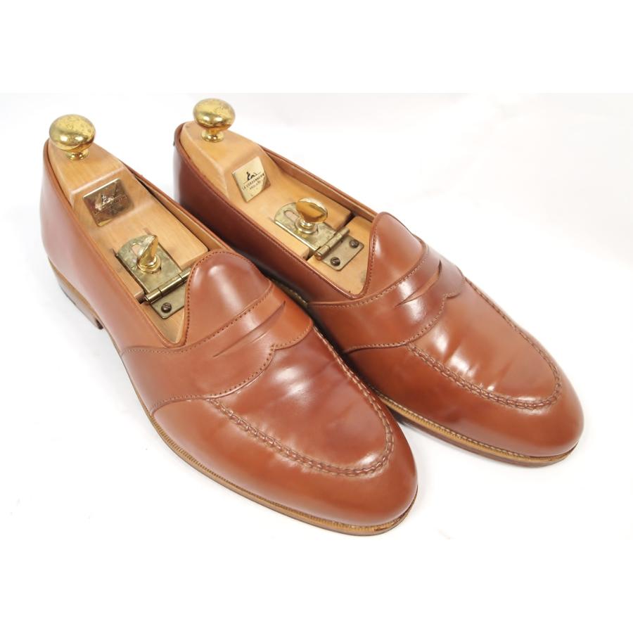 2365 使用感少　美品　CARMINA　カルミナ　カルミーナ　ウイスキー　コードバン　ホーウイン社製　　コインローファー　サイズ8　付属品完 | CARMINA | 03