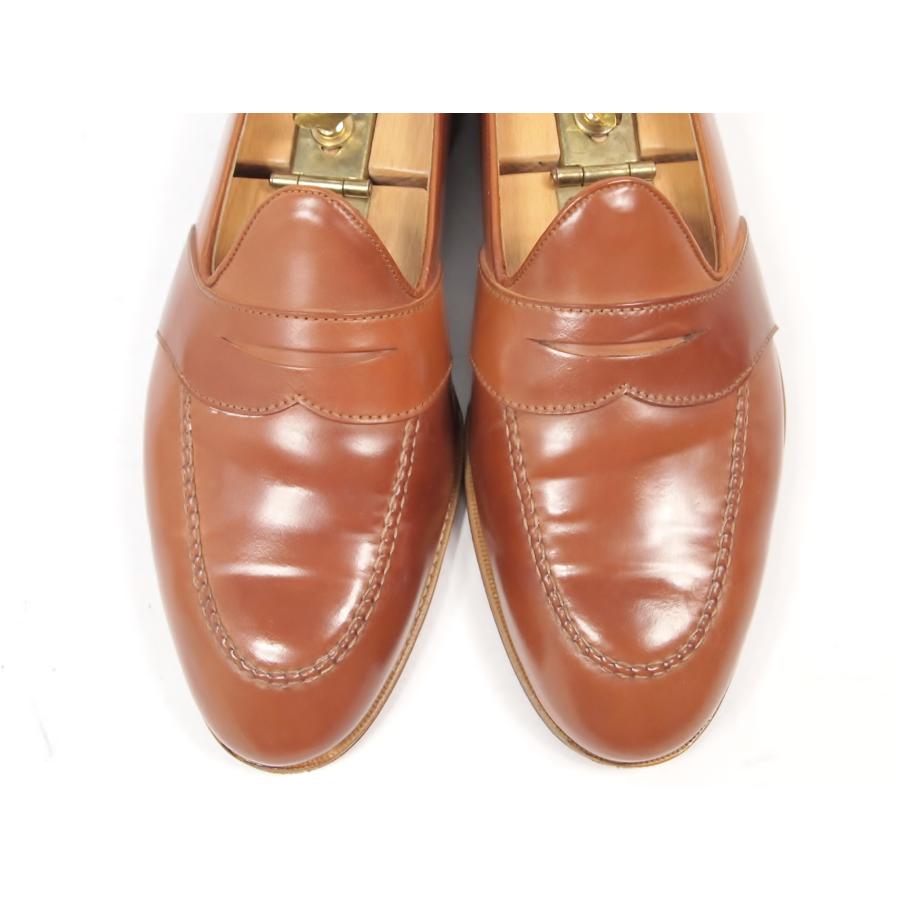 2365 使用感少　美品　CARMINA　カルミナ　カルミーナ　ウイスキー　コードバン　ホーウイン社製　　コインローファー　サイズ8　付属品完 | CARMINA | 01