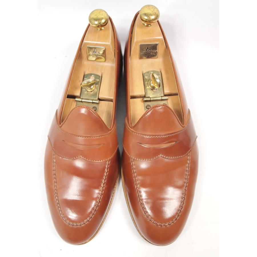 2365 使用感少　美品　CARMINA　カルミナ　カルミーナ　ウイスキー　コードバン　ホーウイン社製　　コインローファー　サイズ8　付属品完 | CARMINA | 02