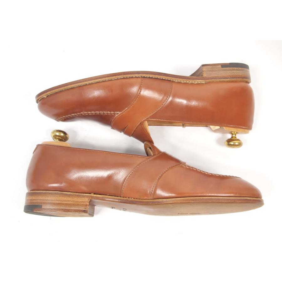 2365 使用感少　美品　CARMINA　カルミナ　カルミーナ　ウイスキー　コードバン　ホーウイン社製　　コインローファー　サイズ8　付属品完 | CARMINA | 05