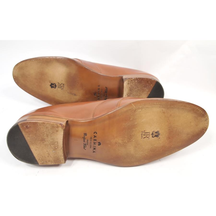 2365 使用感少　美品　CARMINA　カルミナ　カルミーナ　ウイスキー　コードバン　ホーウイン社製　　コインローファー　サイズ8　付属品完 | CARMINA | 06