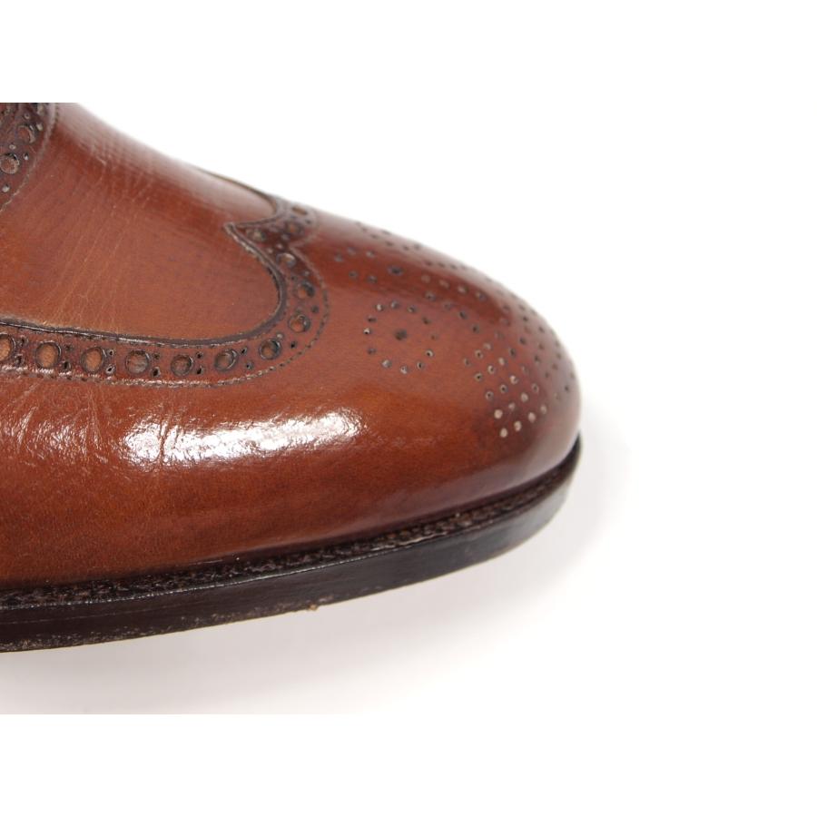 2389　超貴重　サンクリスピン　復刻　ロシアンカーフ　ハンドソーンウエルテッド　シームレスヒール　サイズ７ｈ　　オーダー品 | サンクリスピン | 11