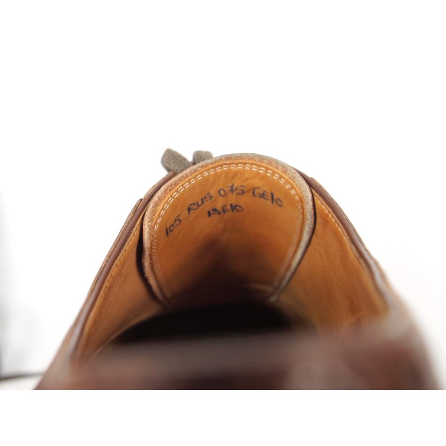 2389　超貴重　サンクリスピン　復刻　ロシアンカーフ　ハンドソーンウエルテッド　シームレスヒール　サイズ７ｈ　　オーダー品 | サンクリスピン | 14