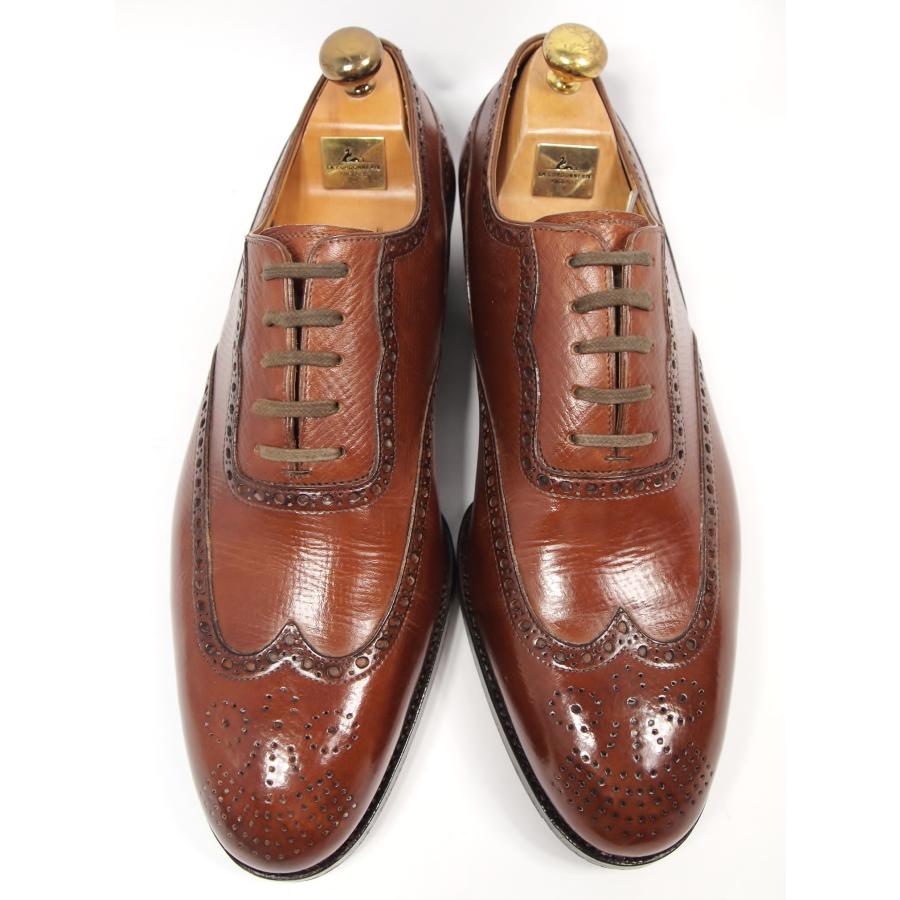 2389　超貴重　サンクリスピン　復刻　ロシアンカーフ　ハンドソーンウエルテッド　シームレスヒール　サイズ７ｈ　　オーダー品 | サンクリスピン | 02