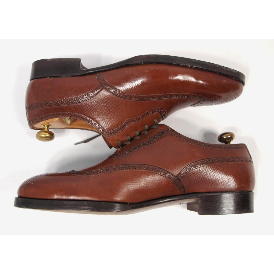 2389　超貴重　サンクリスピン　復刻　ロシアンカーフ　ハンドソーンウエルテッド　シームレスヒール　サイズ７ｈ　　オーダー品 | サンクリスピン | 05