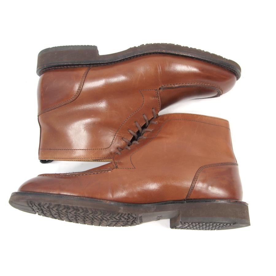 2393　美品　リーガル　REGAL　GEOX　Uチップ　チャッカーブーツ　サイズ231/2　ブラウン　日本製 | REGAL | 05