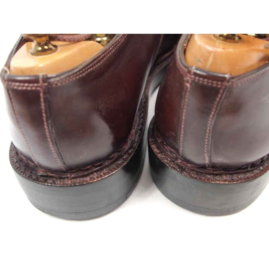 2423　貴重　激レア　ビンテージ　サントーニ　コードバン　ノルベ製法　サイズ７　バーガンディー　履き口一か所ダメージあり | SANTONI | 08