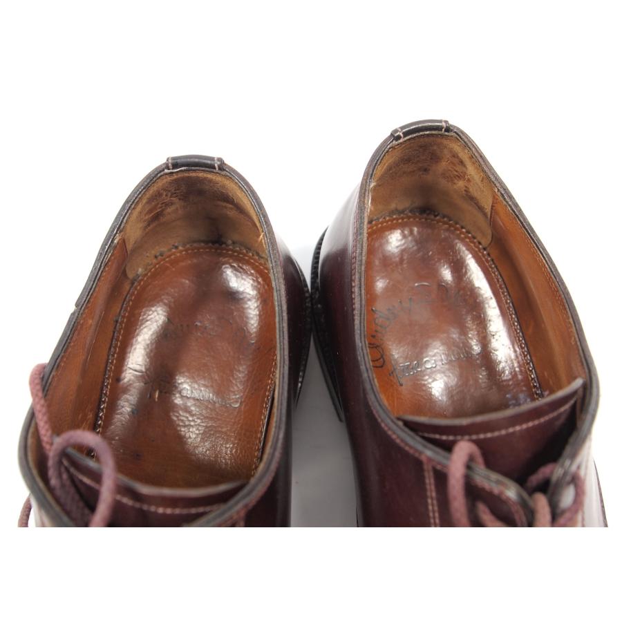 2423　貴重　激レア　ビンテージ　サントーニ　コードバン　ノルベ製法　サイズ７　バーガンディー　履き口一か所ダメージあり | SANTONI | 07