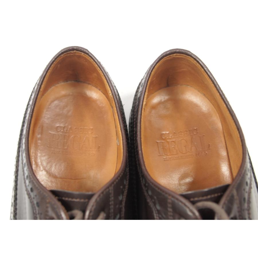 2437　美品　リーガル　ウイングチップ　ダービー　サイズ24EEE　B4B　JX　７４　REGAL　CLASSIC | REGAL | 08