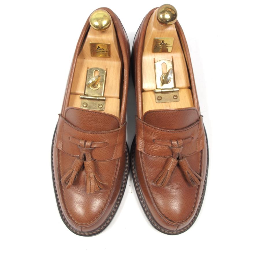 2450 美品　REGAL　リーガル　型押し系　タッセルローファー　241/2　EE　ブラウン　 | REGAL | 02