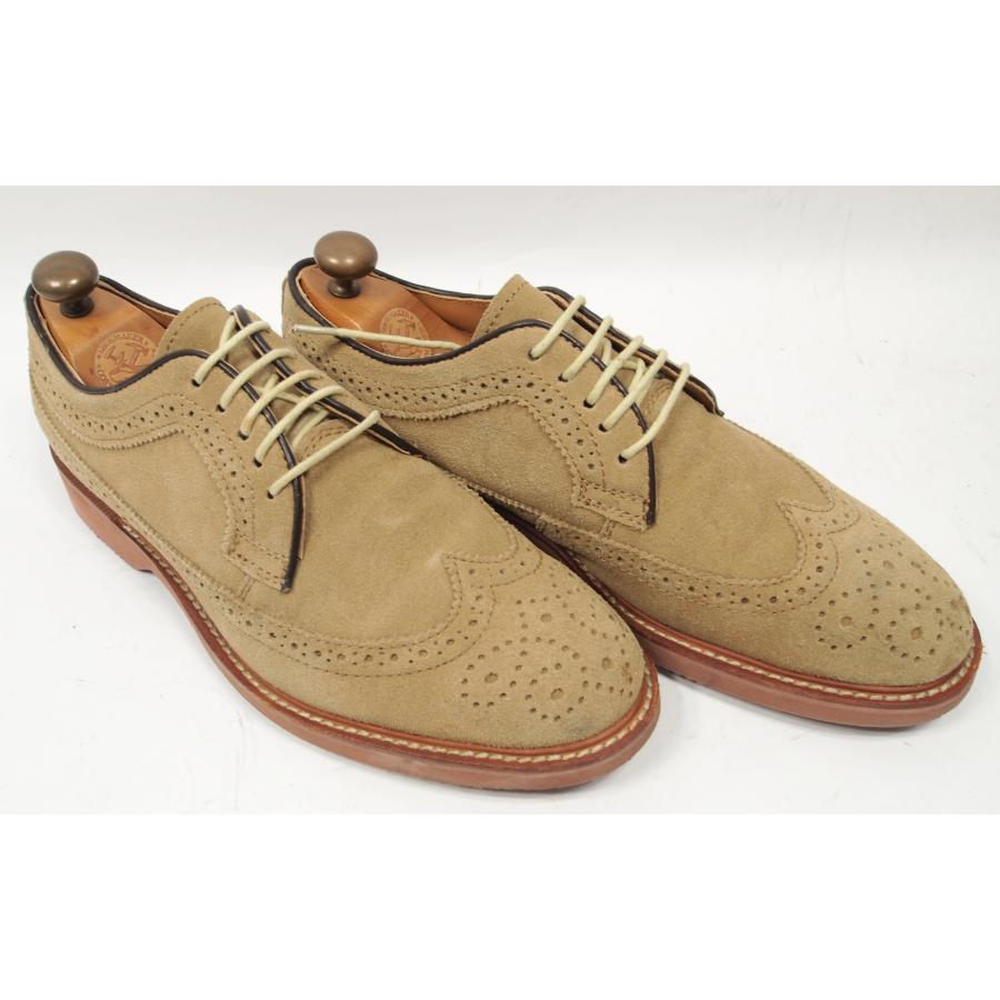 リーガル REGAL Shoe & Co. ウイングチップ 24.5 REGAL（リーガル） 2457 美品 スエード ウイングチップ ダービー