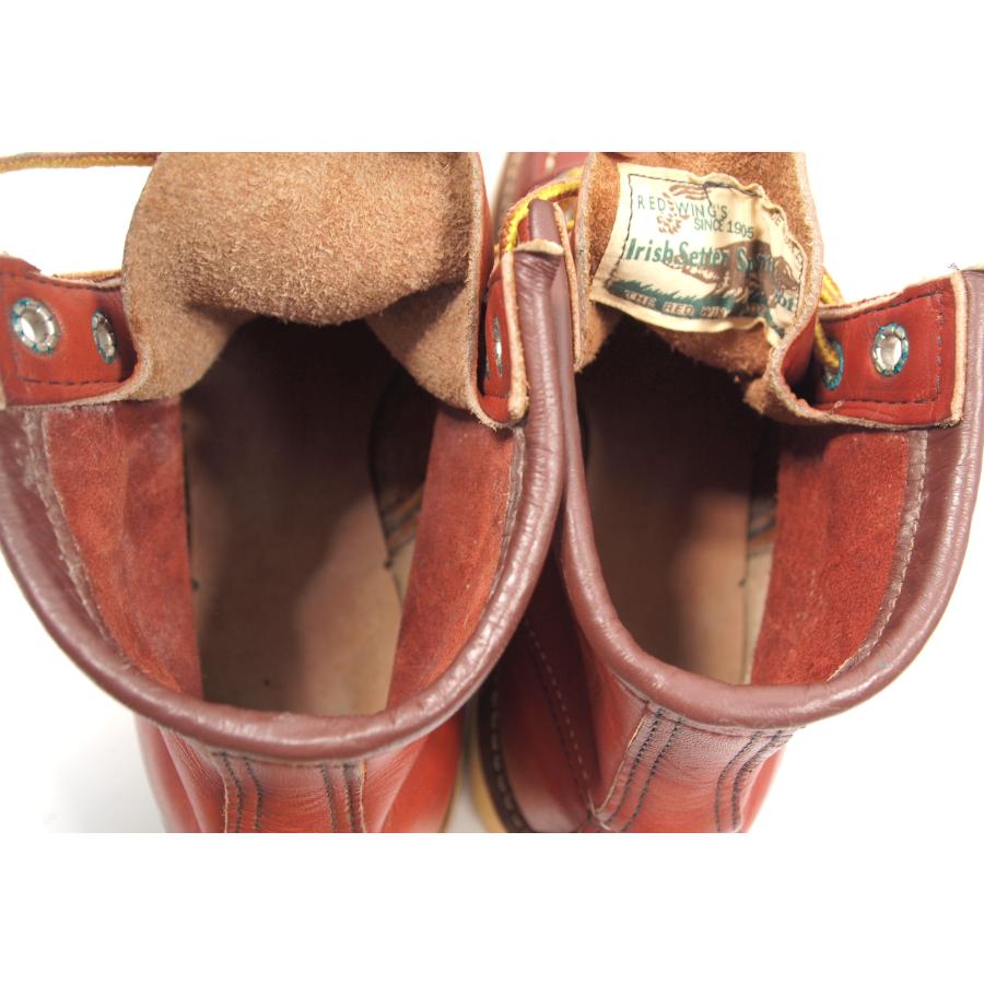 2488　激レア　ビンテージ　四角犬タグ　レッドウィング　08875　6-inch Classic Moc 51/2E　オリジナルの箱　冊子付属 | RED WING SHOES | 05