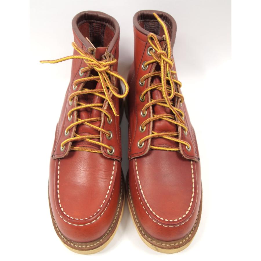 2488　激レア　ビンテージ　四角犬タグ　レッドウィング　08875　6-inch Classic Moc 51/2E　オリジナルの箱　冊子付属 | RED WING SHOES | 03