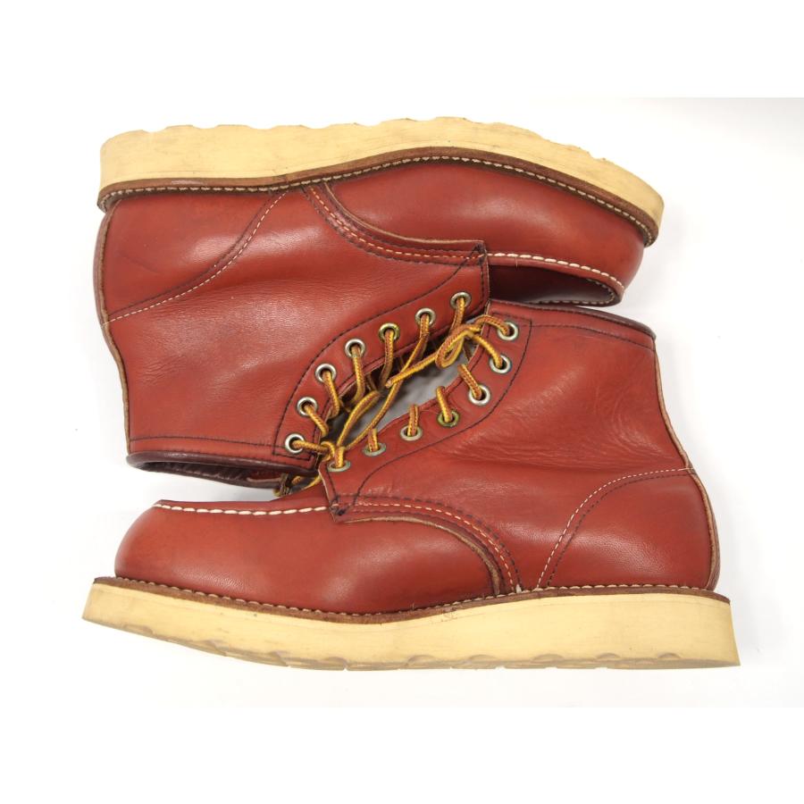 2488　激レア　ビンテージ　四角犬タグ　レッドウィング　08875　6-inch Classic Moc 51/2E　オリジナルの箱　冊子付属 | RED WING SHOES | 06